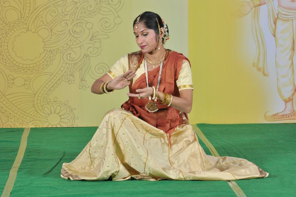 Dancer Sampada Pillai. Photograph: Manoj Pillai