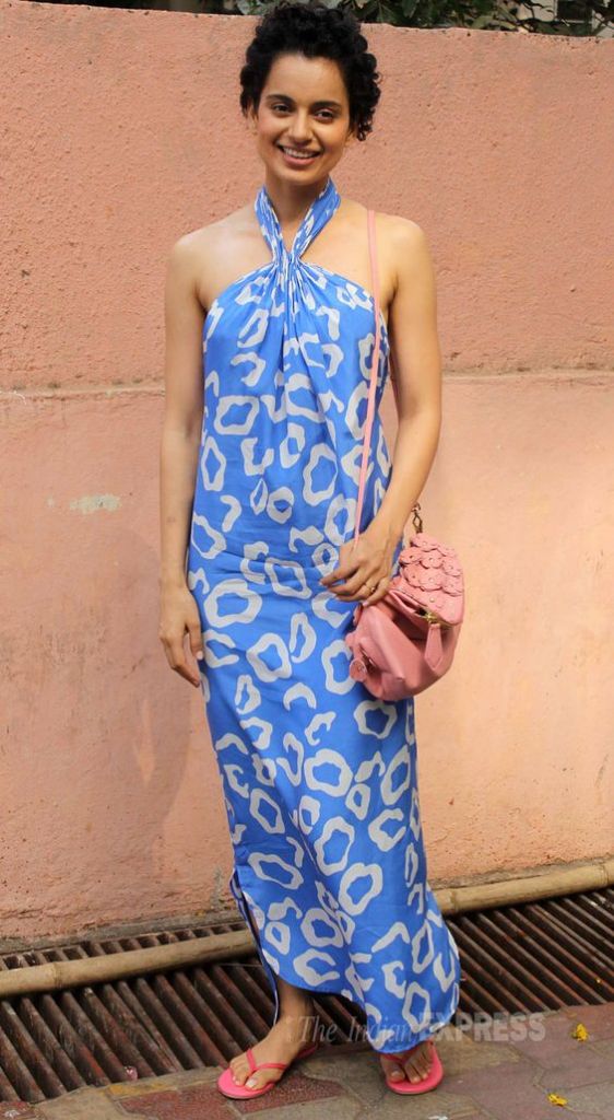 Kangana Ranaut in a summer dress