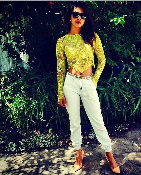 Priyanka Chopra in tight jeans